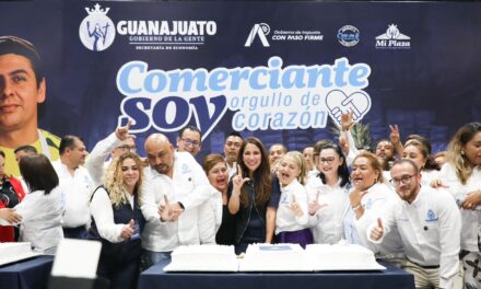 Gobernadora reitera su apoyo a las y los comerciantes de Guanajuato