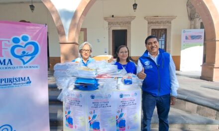 En Purísima inicia campaña: «Regala útiles para que se cumplan sueños»