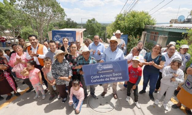 Entregan obra en Cañada de Negros, Purísima del Rincón