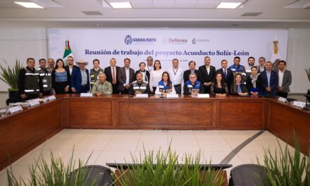 Garantizan agua para Guanajuato; iniciará construcción del Acueducto Solís-León