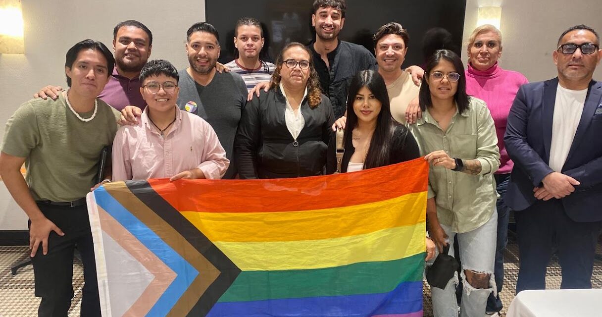 León tiene acercamiento con integrantes de la diversidad