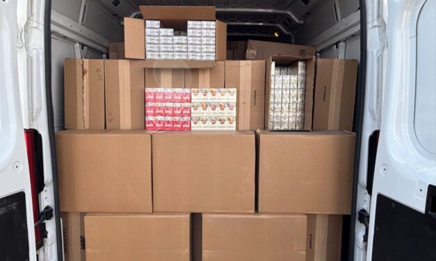 Aseguran cargamento de más de 80 mil paquetes de cigarrillos