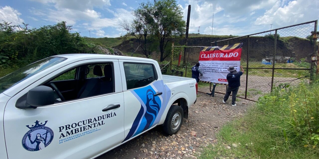 PAOT clausura banco de material en Salamanca