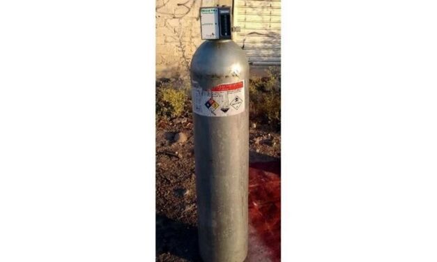 Emiten alerta por el robo de cilindros con gas cloro