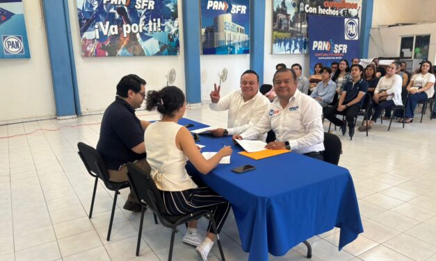 Toño Navarro y Rodolfo Aguirre buscan Consejo Estatal PAN