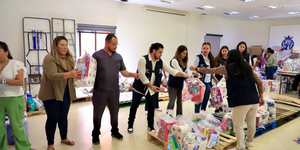 DIF Estatal inicia colecta para familias afectadas por las lluvias