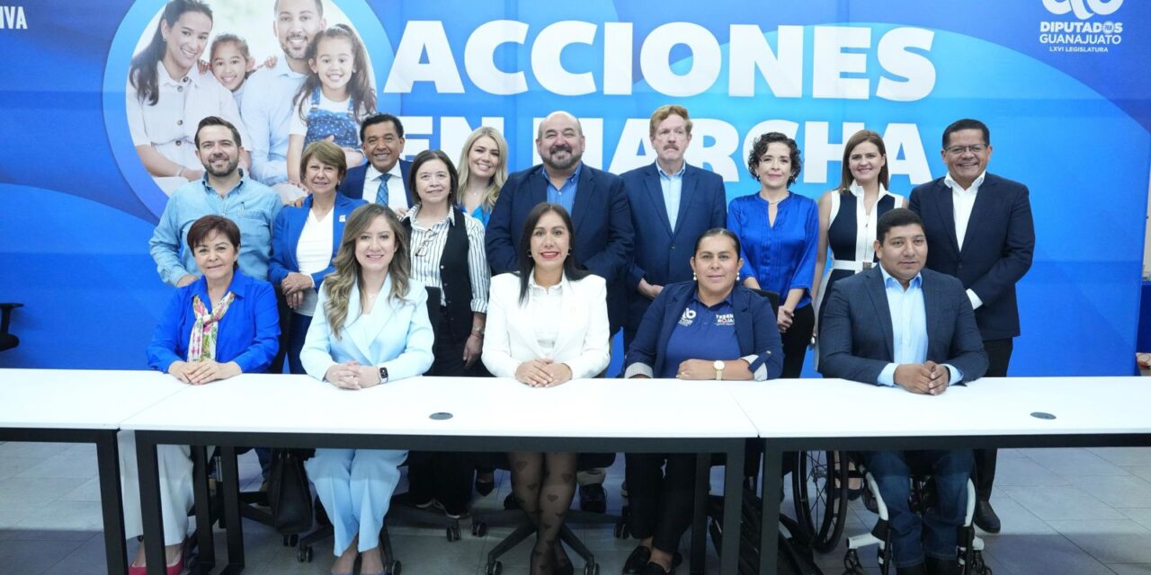 Diputados PAN Guanajuato presentan su agenda legislativa