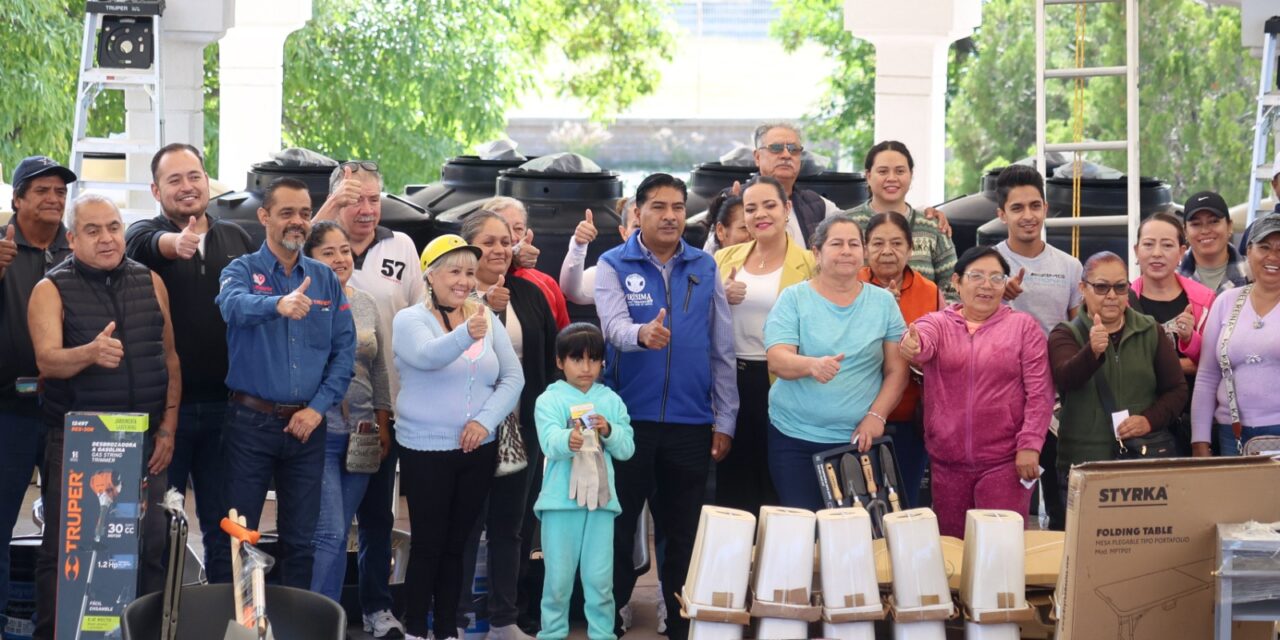 Entregan «mejoramiento a la vivienda» para familias de Purísima