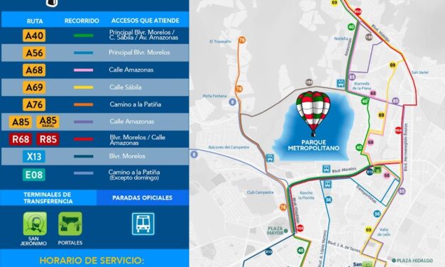 Conoce las rutas que te llevan al Festival del Globo 2025