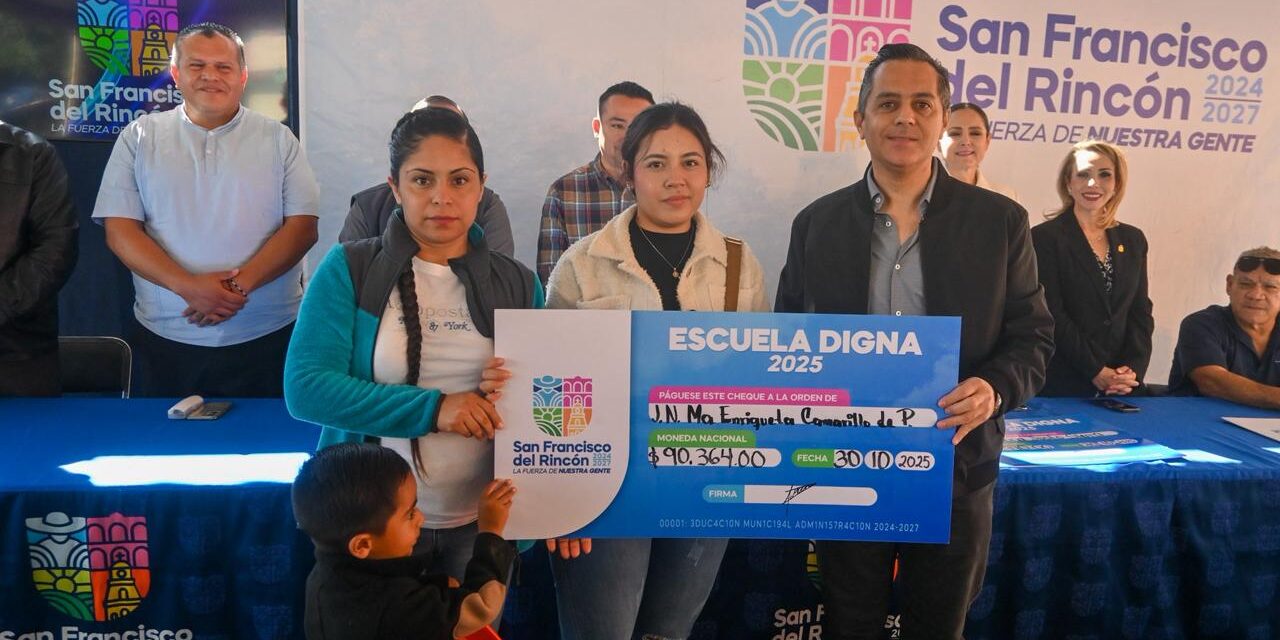 Apoyan a 29 escuelas de San Francisco del Rincón