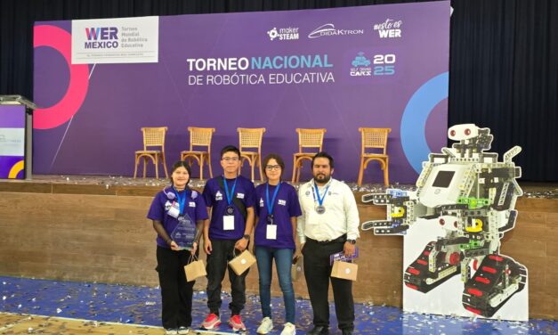 Estudiantes del Tec Purísima ganan competencia de robótica, irán a China