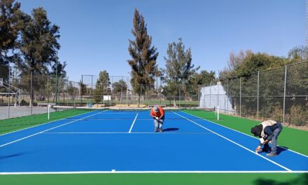 Recuperan espacios deportivos en Purísima del Rincón