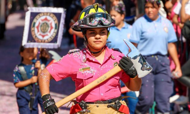 Realizan desfile en San Francisco del Rincón; conmemoran 115 aniversario de la Revolución
