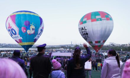 Inauguran Festival del Globo con acceso gratuito para la población