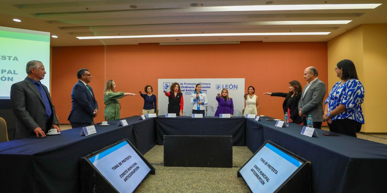León, primer municipio en Guanajuato en aprobar reglamento Anticorrupción
