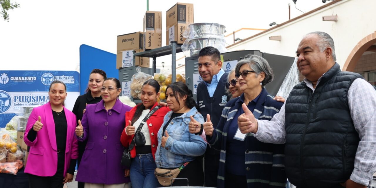 Fortalecen comedores comunitarios de Purísima del Rincón