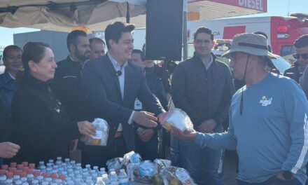 Reciben a peregrinos en Manuel Doblado