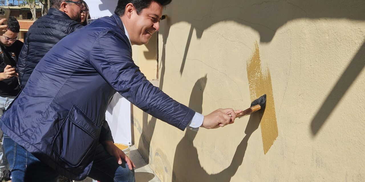 Llega “Mi Colonia a Color” a Calzada de la Merced, Manuel Doblado