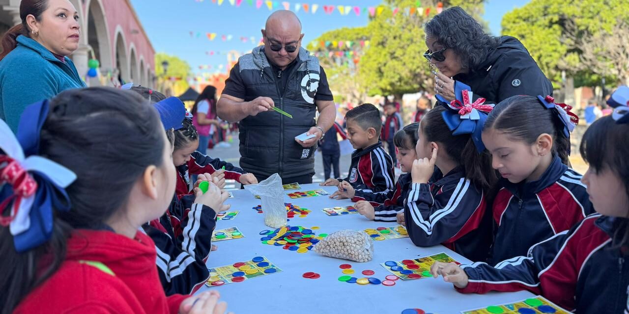 Realizan 1er Feria de Juegos de Niñas y Niños en Manuel Doblado