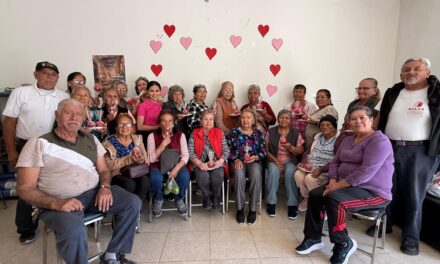 Celebran el Día del Amor y la Amistad en “La Casa del Abuelo Feliz”