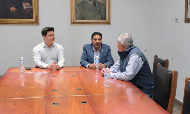 Alcaldes de Manuel Doblado y Purísima del Rincón realizan reunión de trabajo