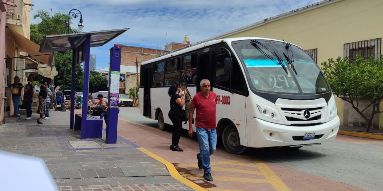 Purísima busca nuevo concesionario de transporte