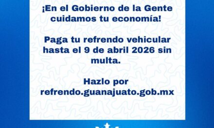 Tienes hasta el 9 de abril para pagar tu refrendo