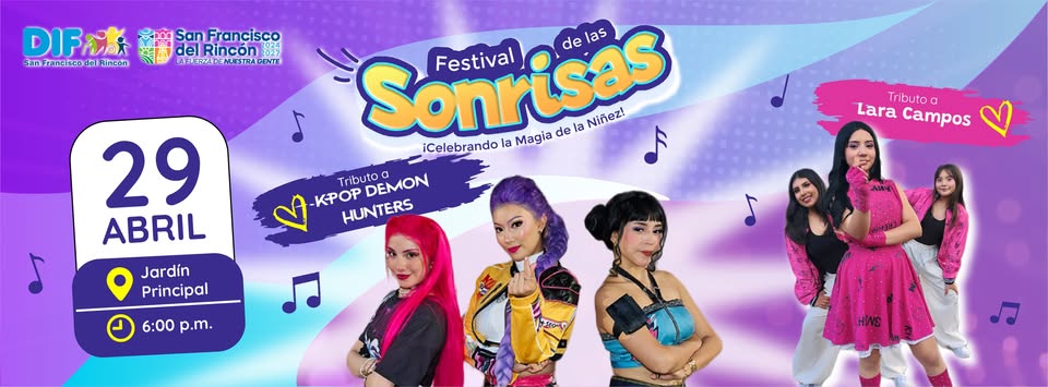 Vive Festival de las Sonrisas en San Francisco del Rincón