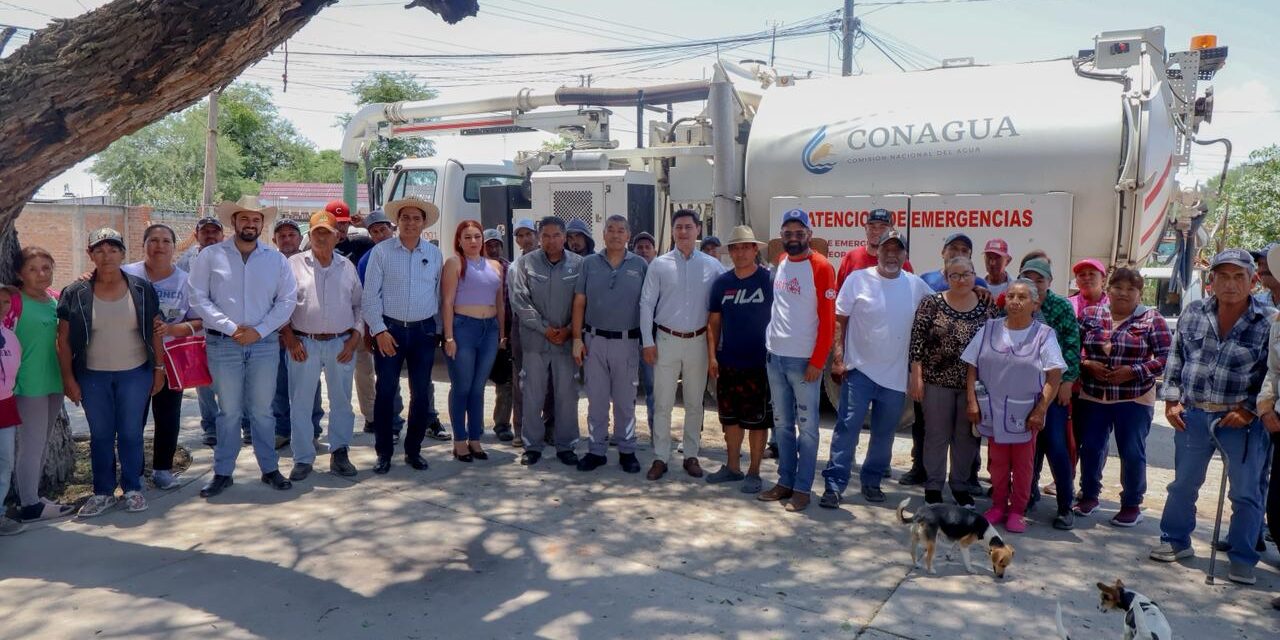 Rehabilitan drenajes en comunidades y cabecera de Manuel Doblado