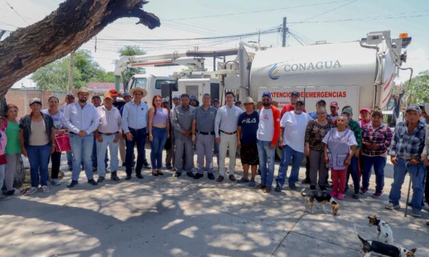 Rehabilitan drenajes en comunidades y cabecera de Manuel Doblado