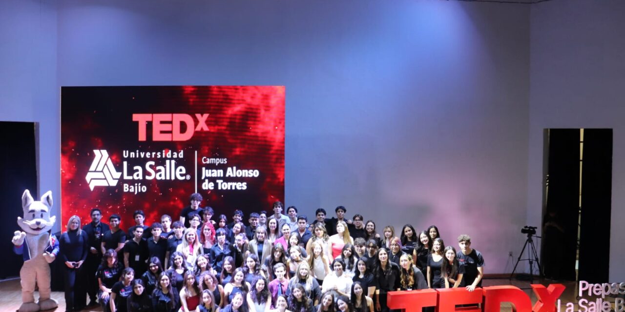 Utilizan TEDx y cruzan fronteras Prepas La Salle Bajío Youth 2026