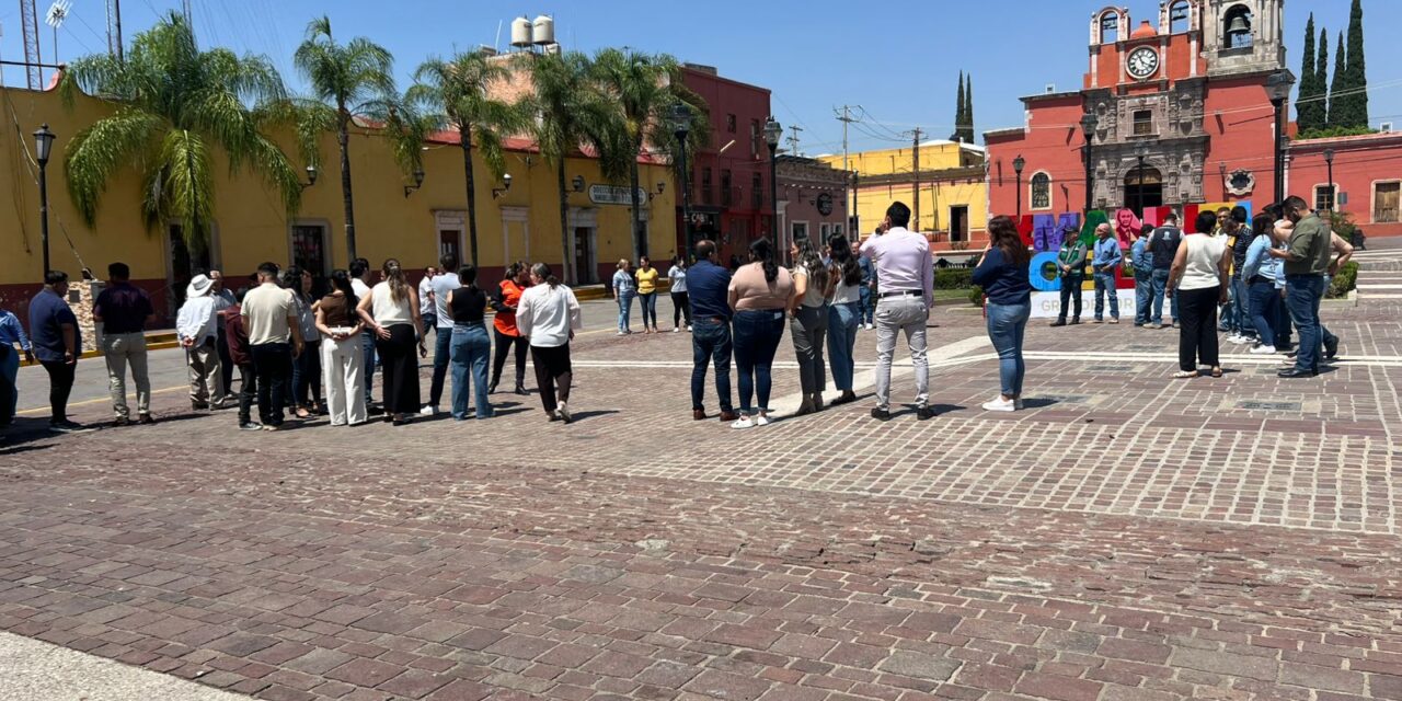 Manuel Doblado se suma a simulacro nacional