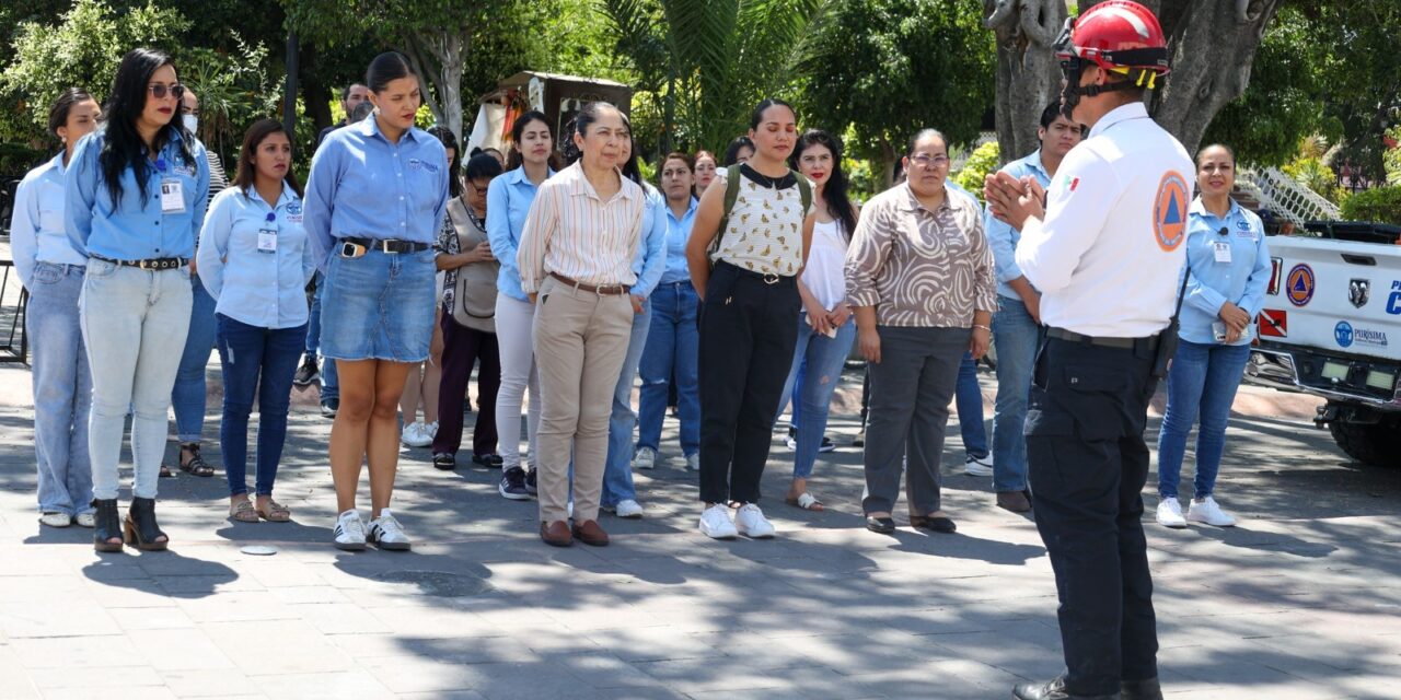 Más de 5 mil 500 purisimenses participan en simulacro nacional