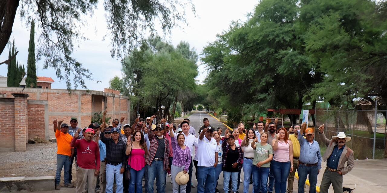 Entregan acceso a La Calzada de la Merced, en Manuel Doblado