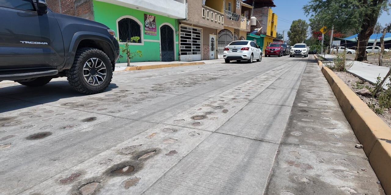 Dan continuidad a las obras en Manuel Doblado