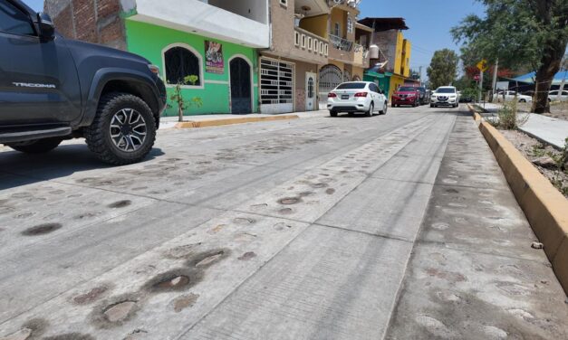 Dan continuidad a las obras en Manuel Doblado