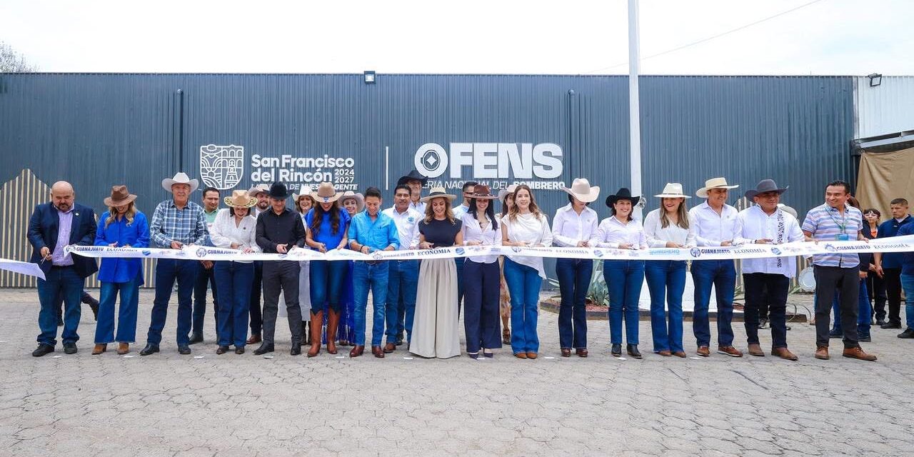 Libia Dennise inaugura 6ta Feria Nacional del Sombrero en San Francisco del Rincón