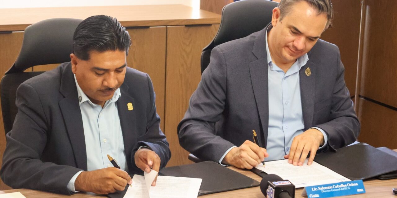 Purísima del Rincón e IECA firman convenio para impartir 15 cursos y talleres