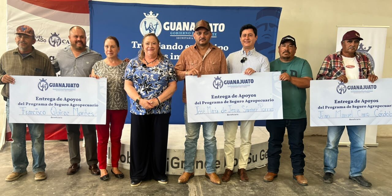 Apoyan a productores de Manuel Doblado con seguro catastrófico