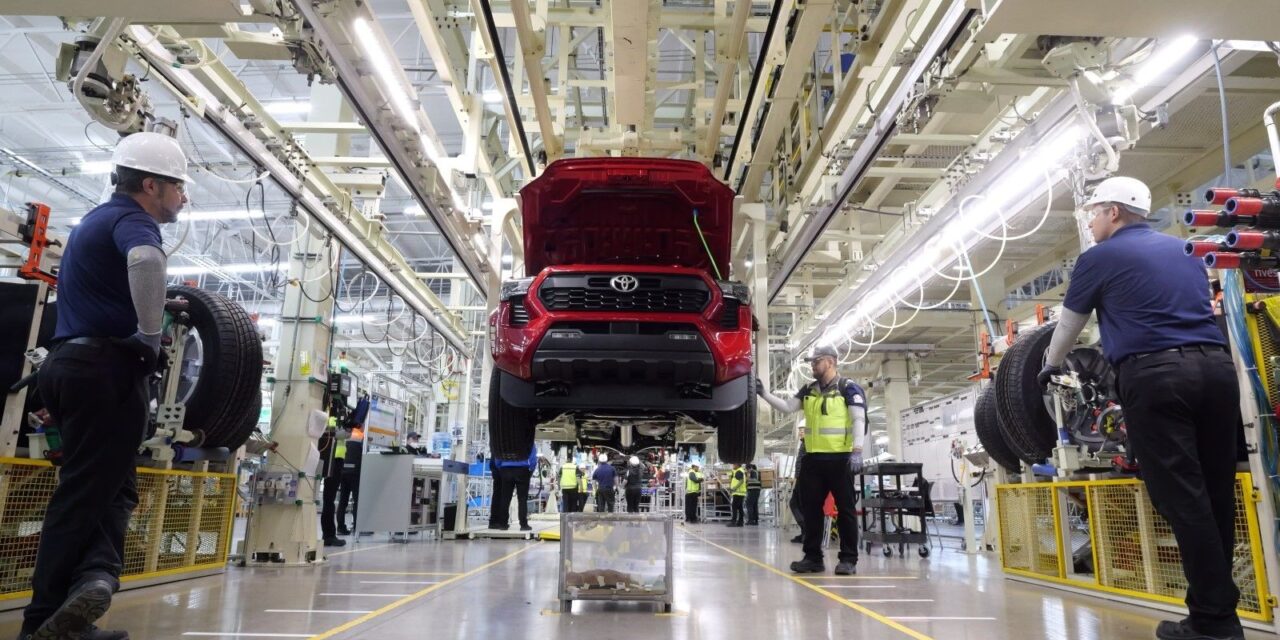 Toyota mantiene su producción en Guanajuato