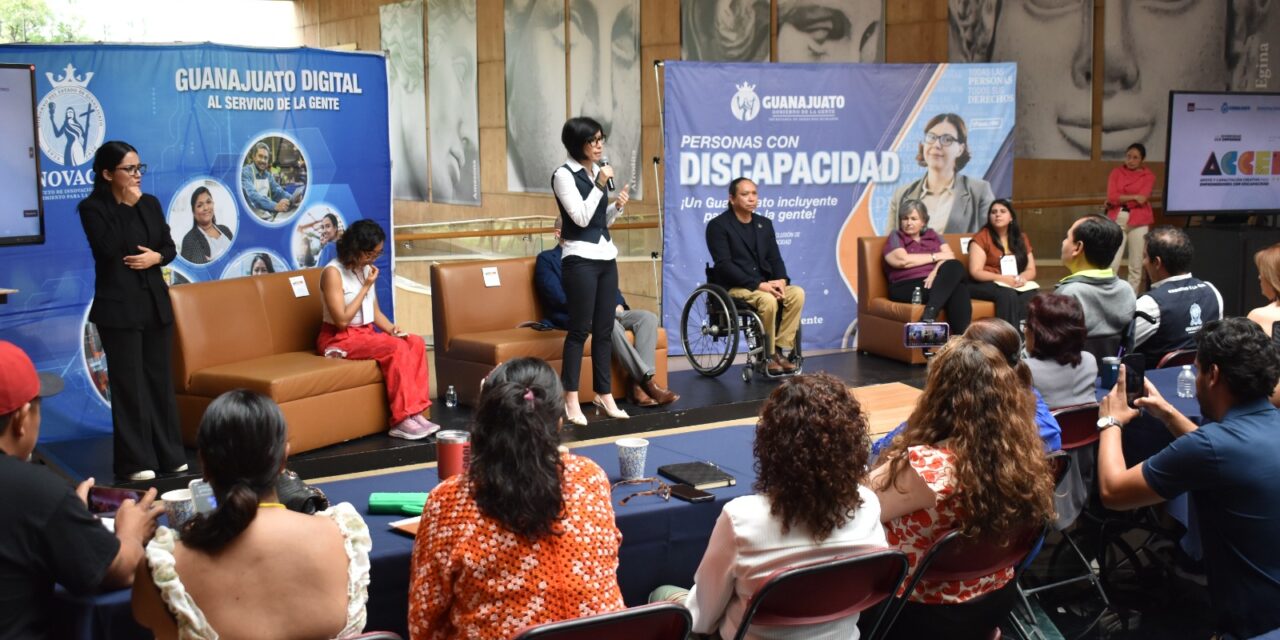 Apoyan y Capacitan a emprendedores con discapacidad de Guanajuato