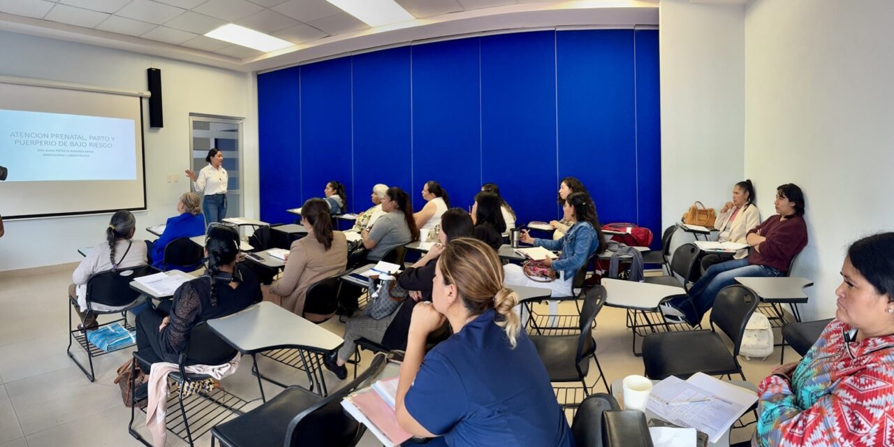 Secretaría de Salud capacita a parteras tradicionales