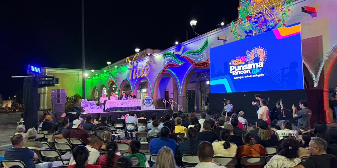 Presentan Feria de Purísima del Rincón 2026