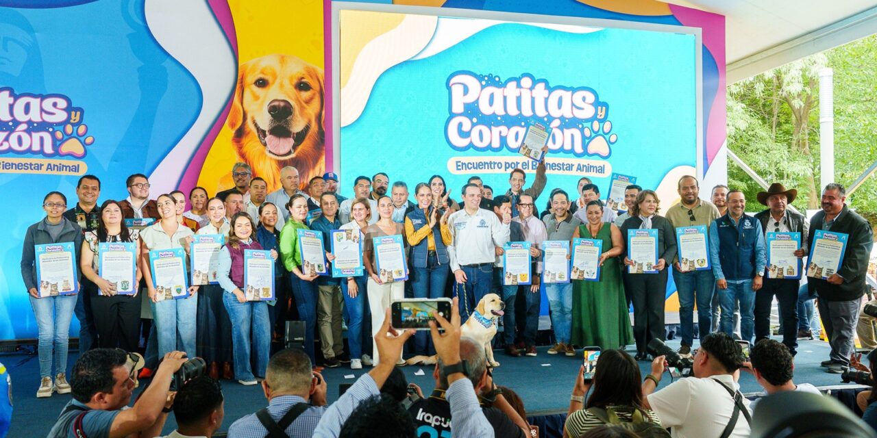 «Patitas y Corazón»; en Guanajuato firman Pacto para la Protección y Bienestar Animal
