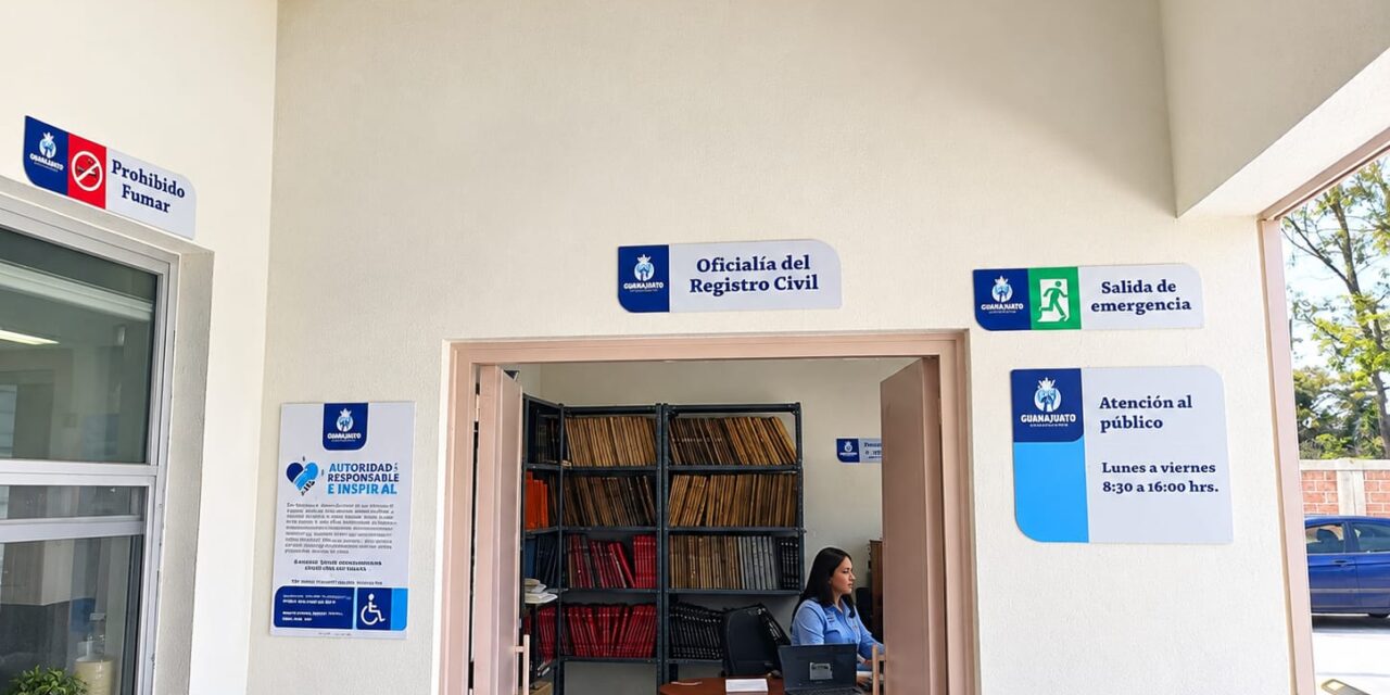 Registro Civil vuelve a Jalpa de Cánovas