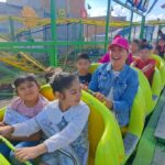 Niñas, niños y adolescentes disfrutan gratis de la Feria de Purísima del Rincón