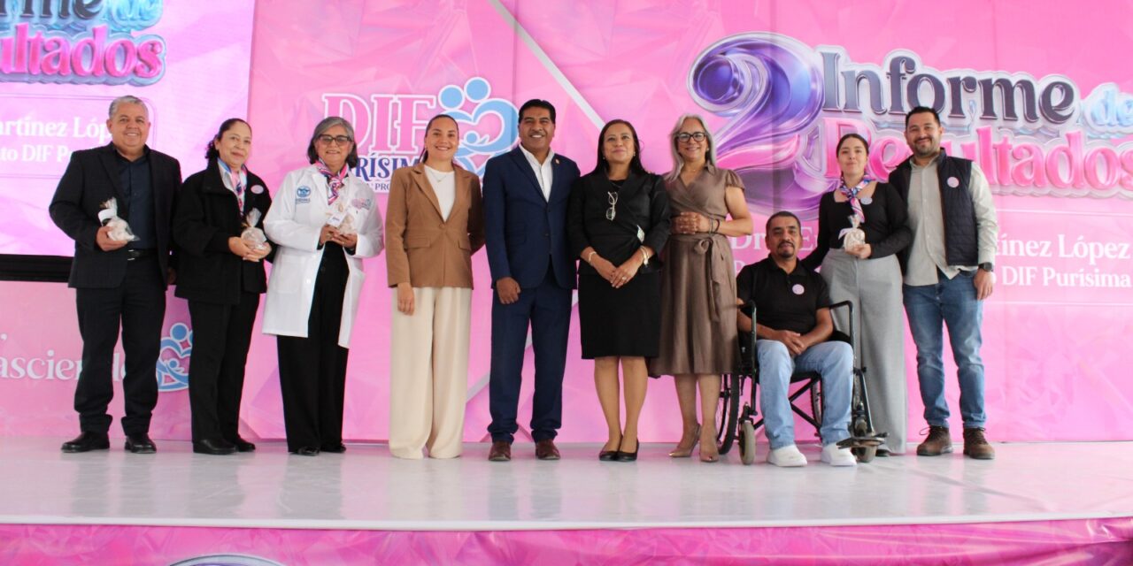 «DIF Purísima supera las 90 mil atenciones», Enriqueta Martínez, presidenta patronato DIF